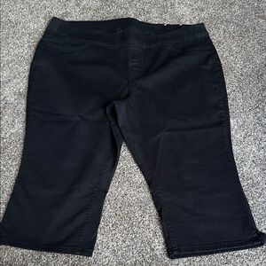 Lane Bryant Black Cropped Women's Jeans